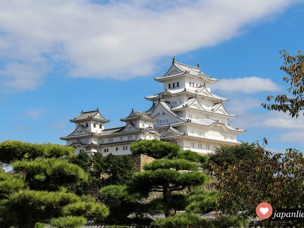 Japans schönste Burg und UNESCO Weltkulturerbe: Himeji.