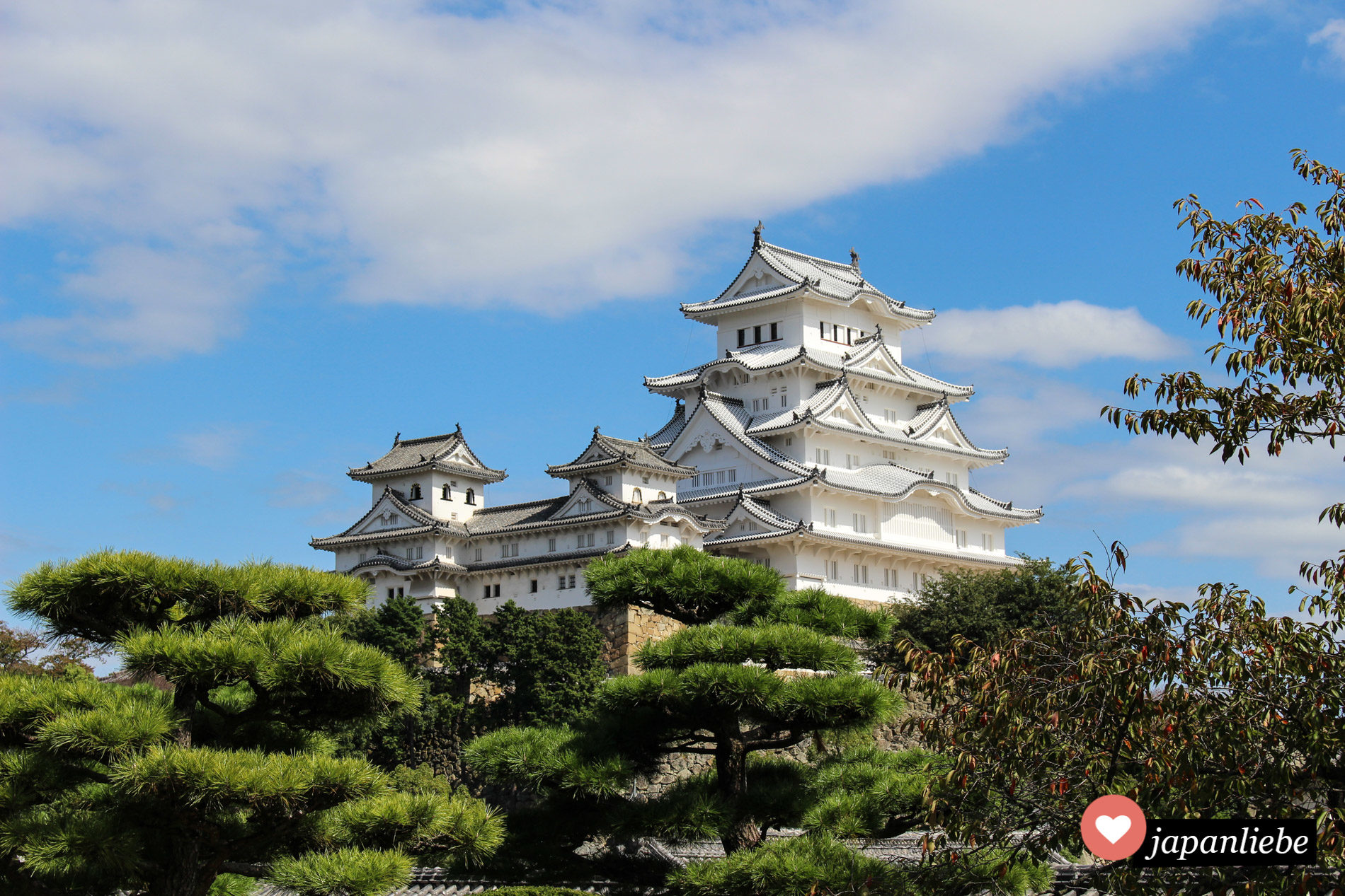 Japans schönste Burg und UNESCO Weltkulturerbe: Himeji.