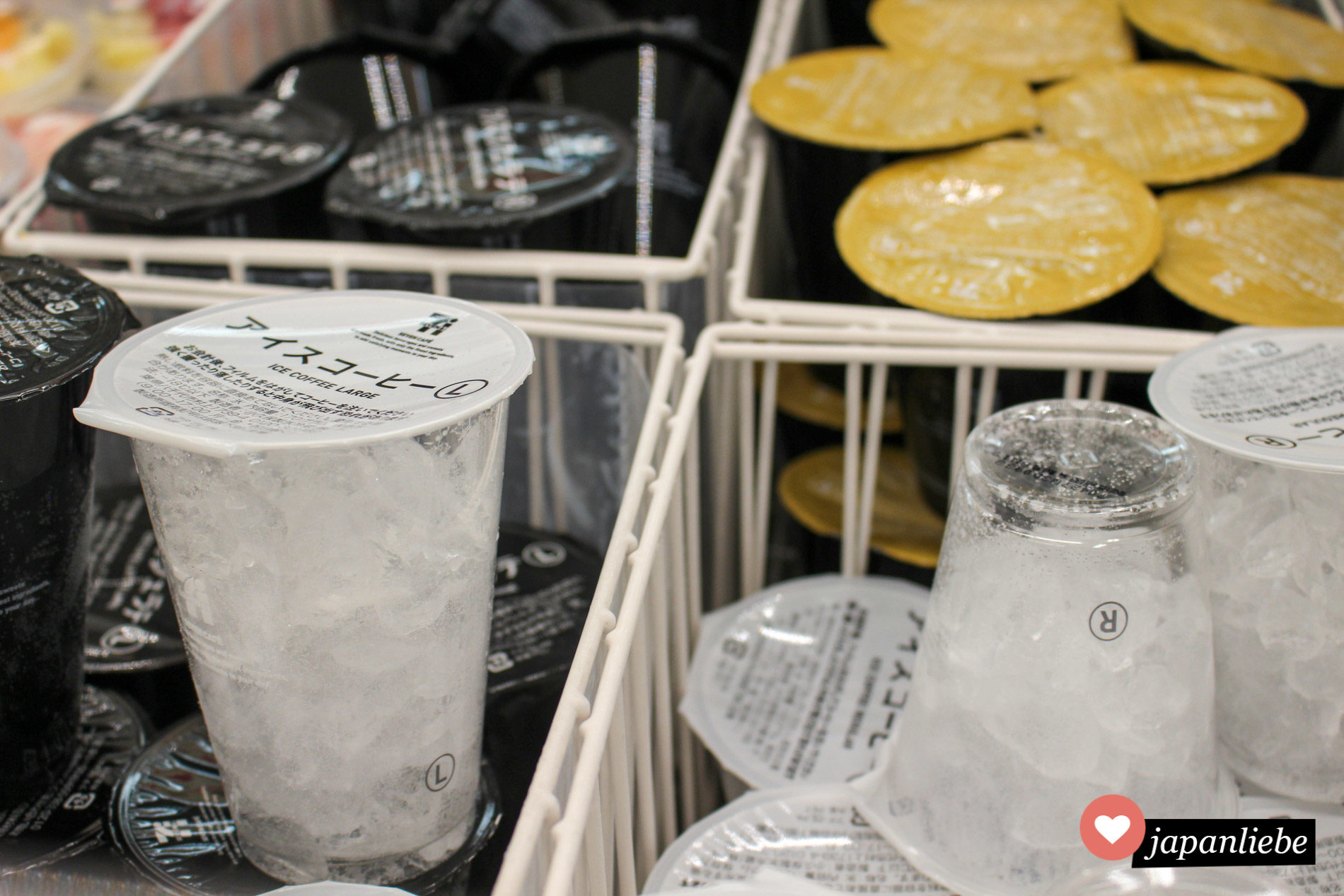 Sehr populär im japanischen Sommer: Kaffee auf Eis.