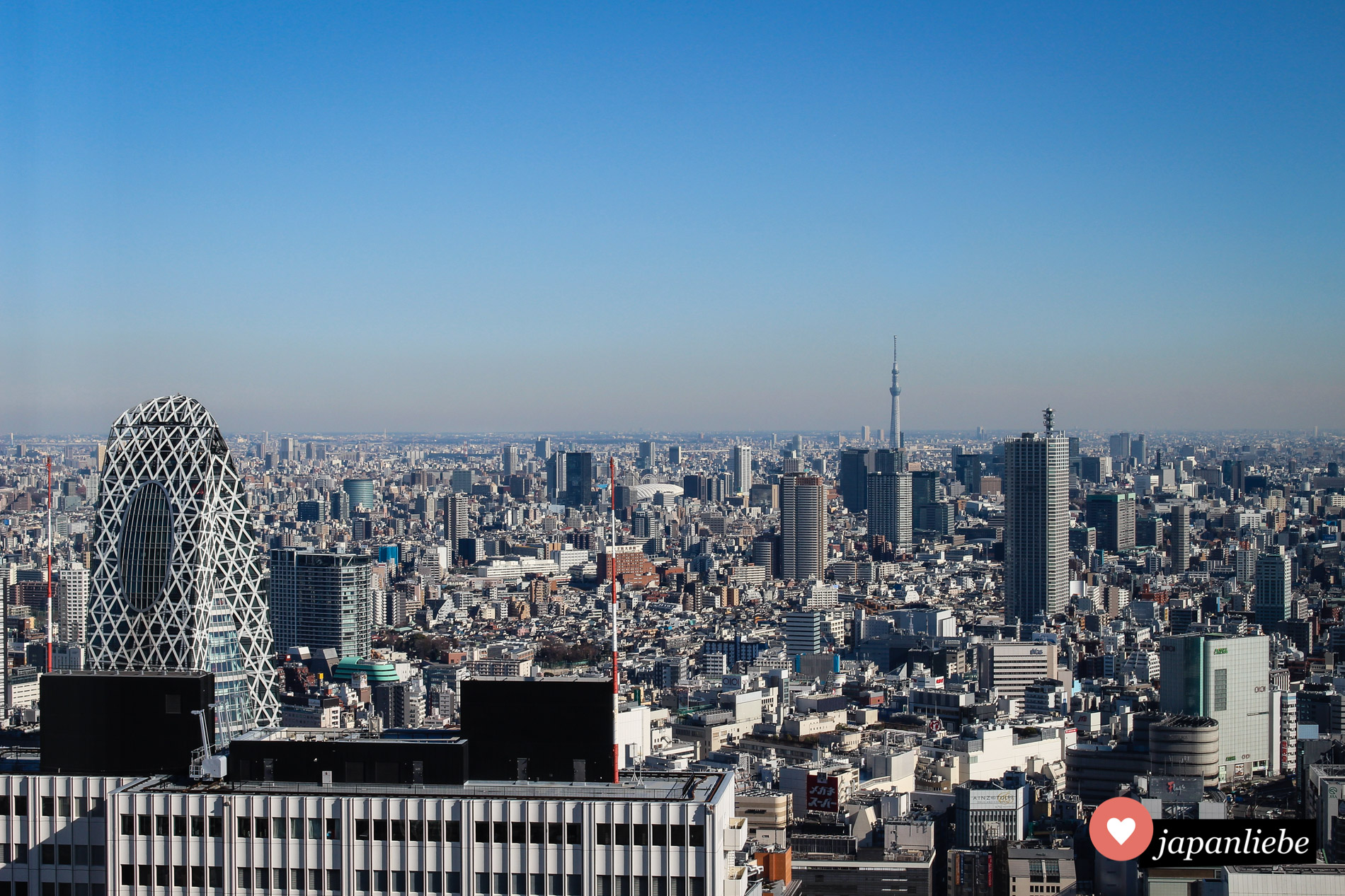 Blick auf den Tōkyō Skytree.