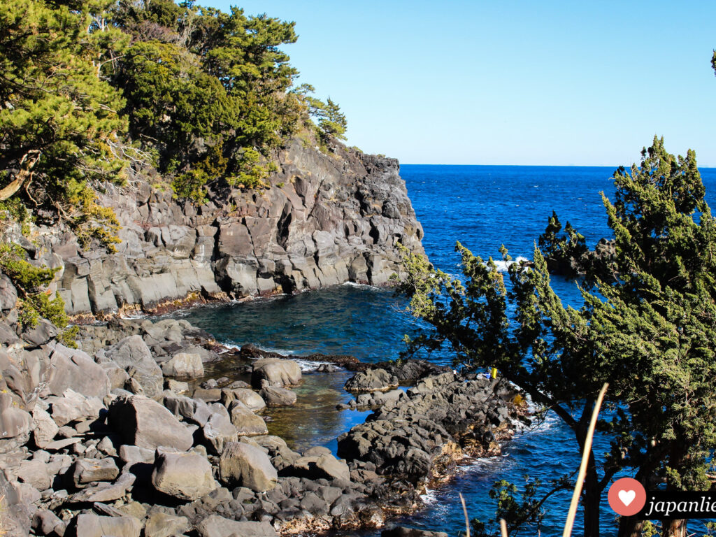 Geheimtipp für deine Japanreise: eine Wanderung entlang der Jogasaki-Küste auf der Izu-halbinsel.