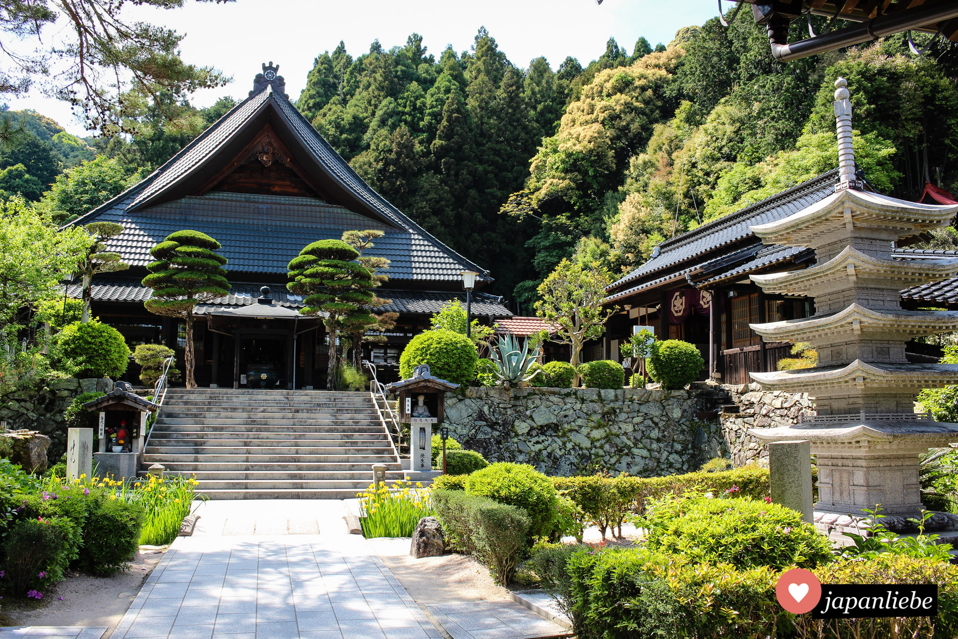 Der Rurikō-ji-Tempel in Yamaguchi.