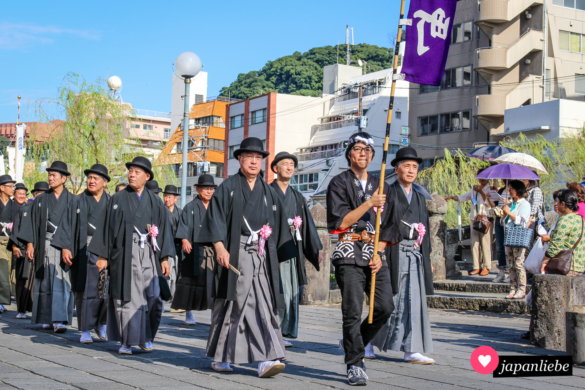 Unterschiedlichste Einflüsse zeigen sich beim Nagasaki Kunchi.