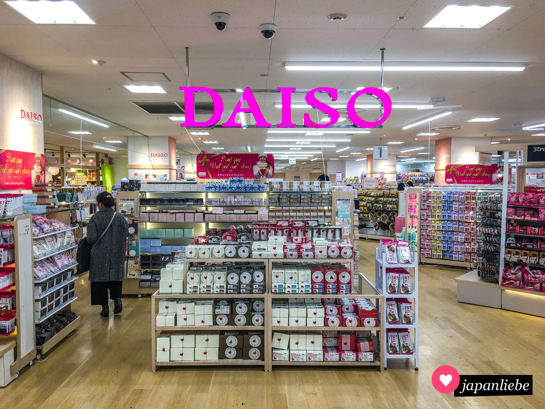 Die bekannteste und weitverbreitetste 100-Yen-Shop-Kette: Daiso.