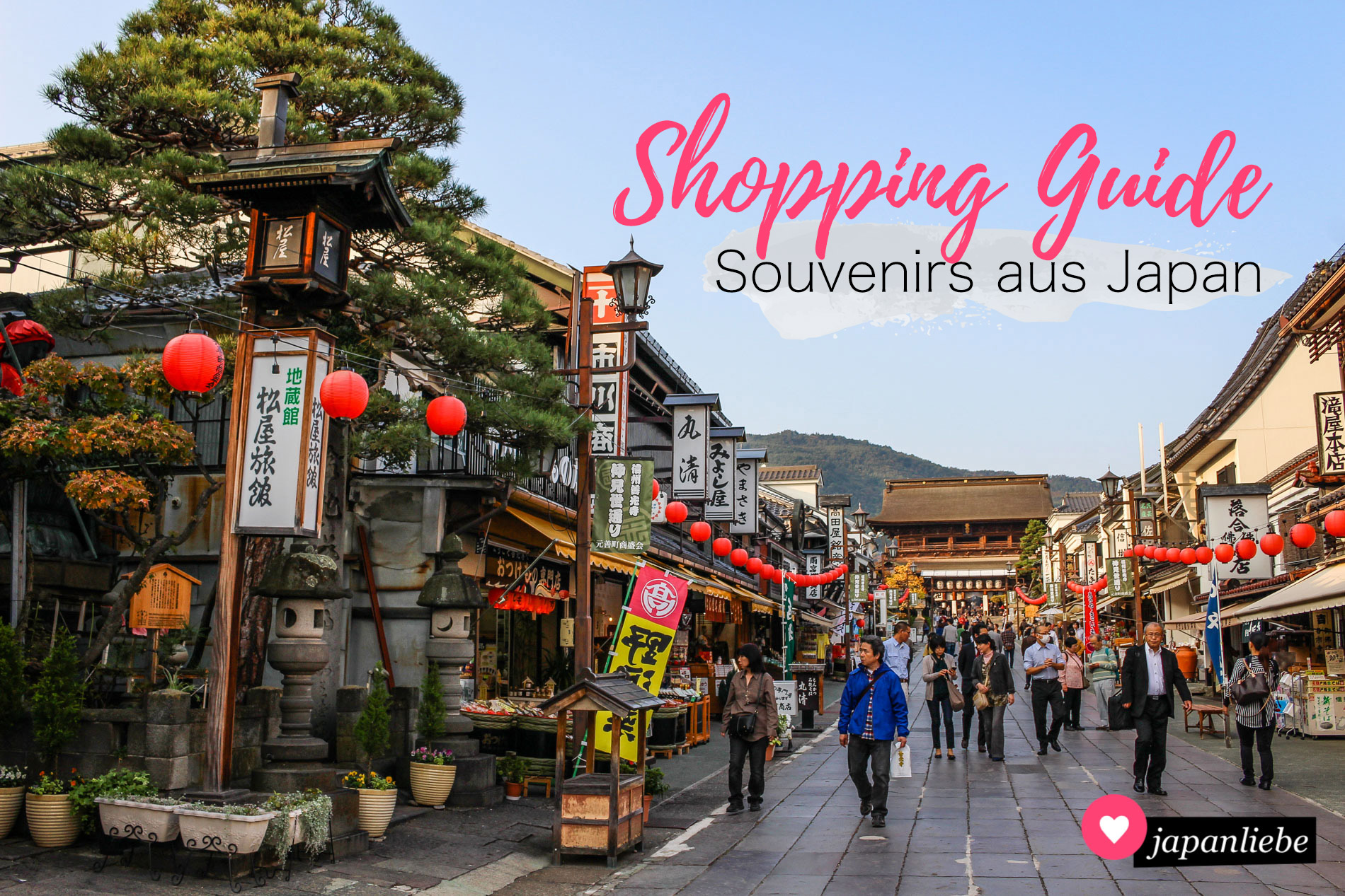 Shopping Guide für die besten Souvenirs aus Japan.
