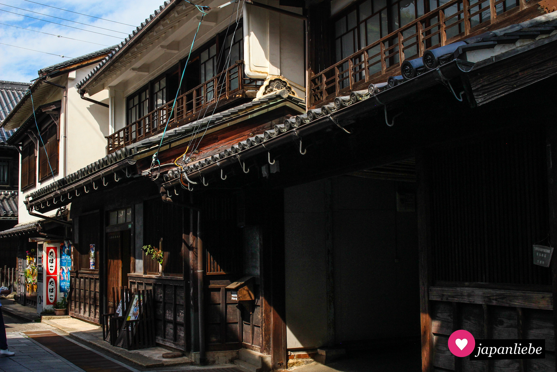 Die Altstadt von Takehara mit ihren traditionellen Häusern ist wirklich bezaubernd.