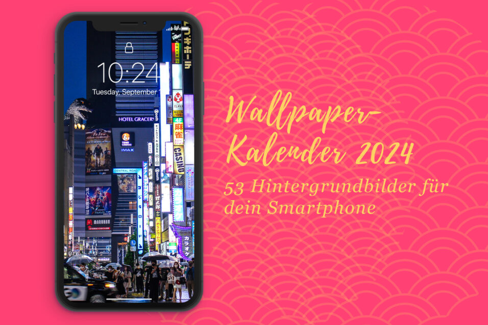Japan-Kalender 2024 für dein Smartphone