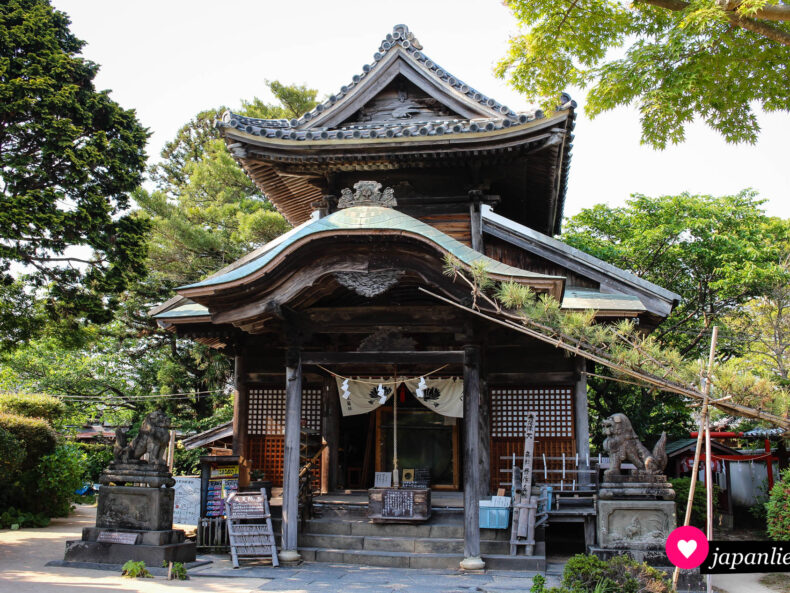 Der Konpira-sha Ensei-ji in Hagi, teils Tempel, teils Schrein.
