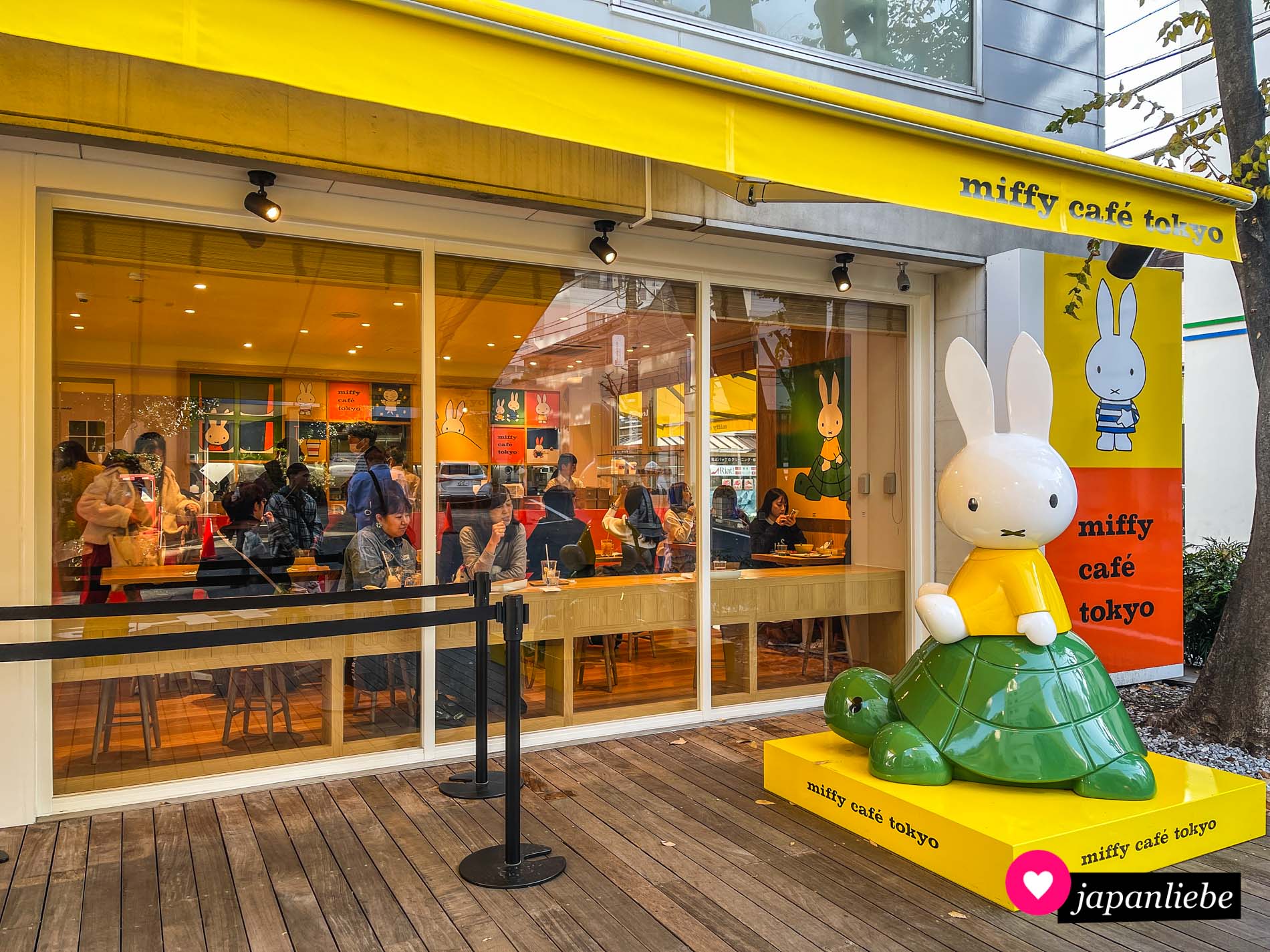 Das Miffy Café in Shibuyas Trendviertel Daikanyama.