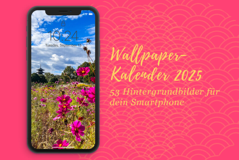 Japan-Kalender 2025 für dein Smartphone