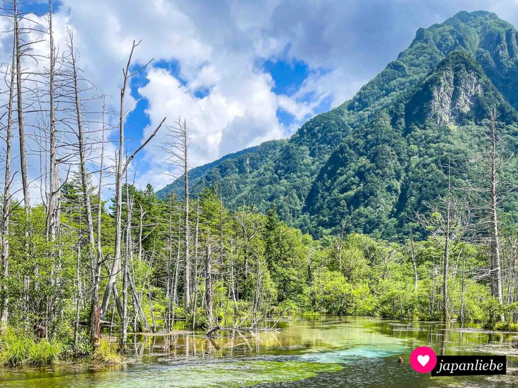 Das abgelegene Bergtal Kamikōchi in den japanischen Alpen lässt sich wunderbar in einem Tagesausflug erwandern.