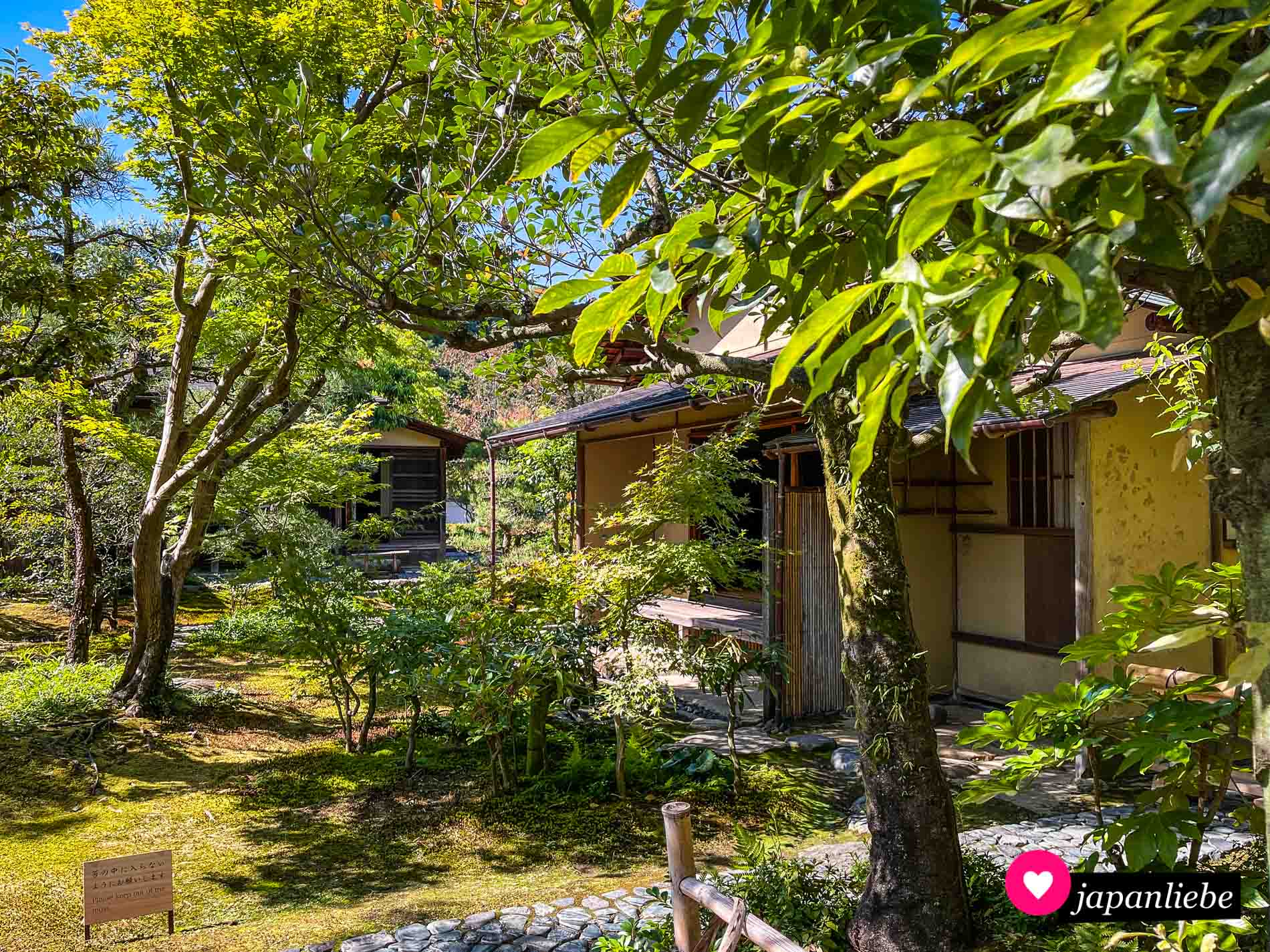 Das Joan-Teehaus im Uraku-en-Garten.