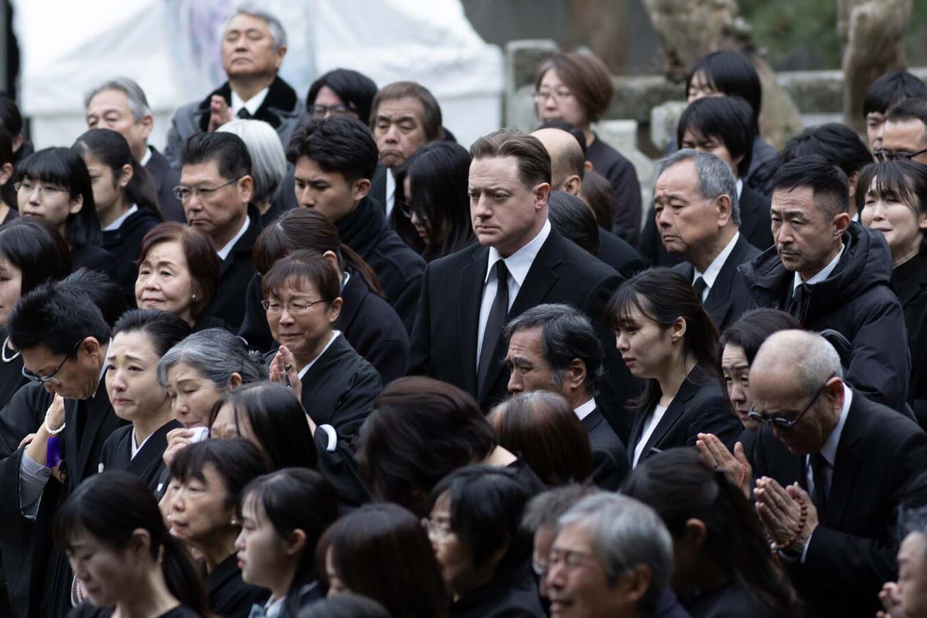 Brendan Fraser verkörpert perfekt den Ausländer, der versucht, seinen Platz in der japanischen Gesellschaft zu finden. (Foto: Searchlight, Disney)