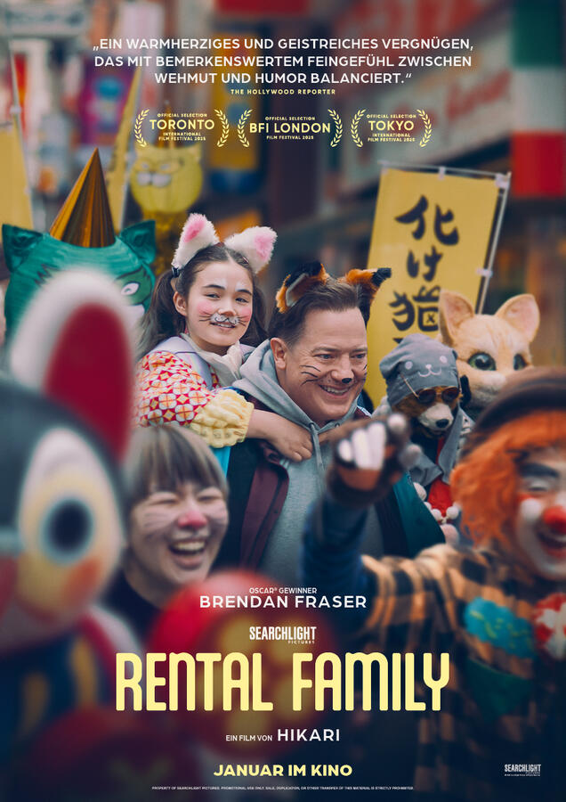 Filmposter zu "Rental Family" (Foto: Searchlight, Disney)