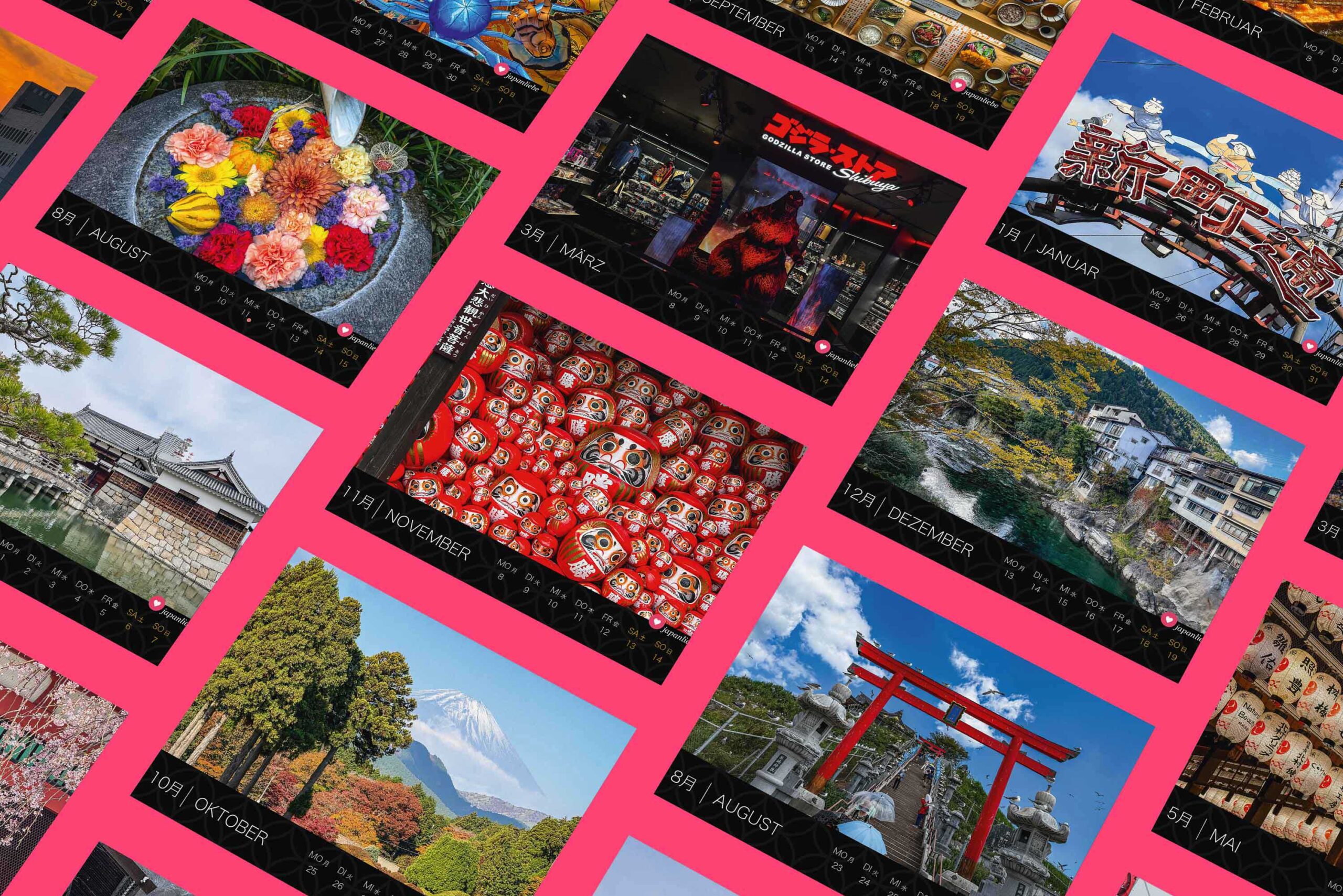 Japan-Kalender 2027 (Tisch-Wochenkalender) – Bild 3